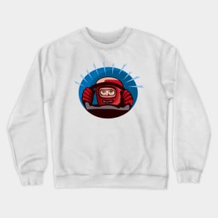 Race Car Driver Retro Crewneck Sweatshirt